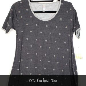 LuLaRoe Perfect T XXS Polka Dot NEW